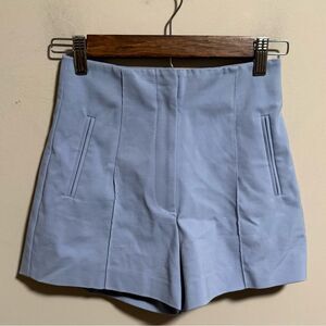 Marciano Pleated Baby Blue Shorts- Size 0